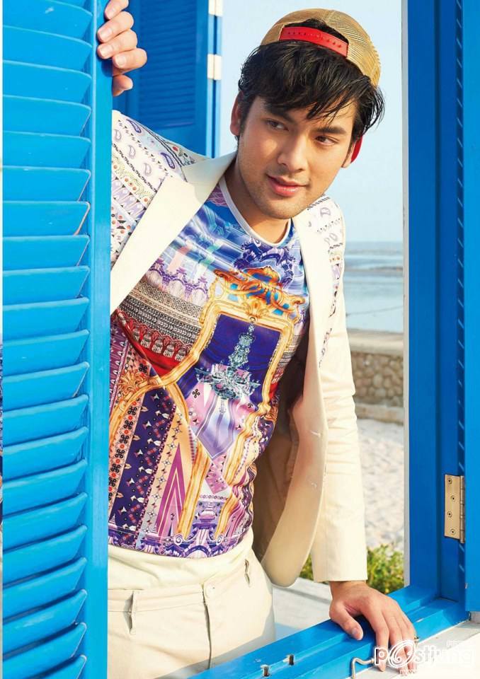 บอม ธนิน & มิ้นต์ ชาลิดา @ ขวัญเรือน vol.45 no.1018 April 2014
