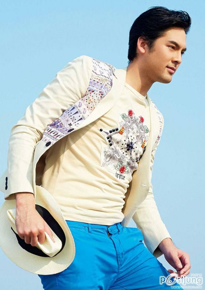 บอม ธนิน & มิ้นต์ ชาลิดา @ ขวัญเรือน vol.45 no.1018 April 2014