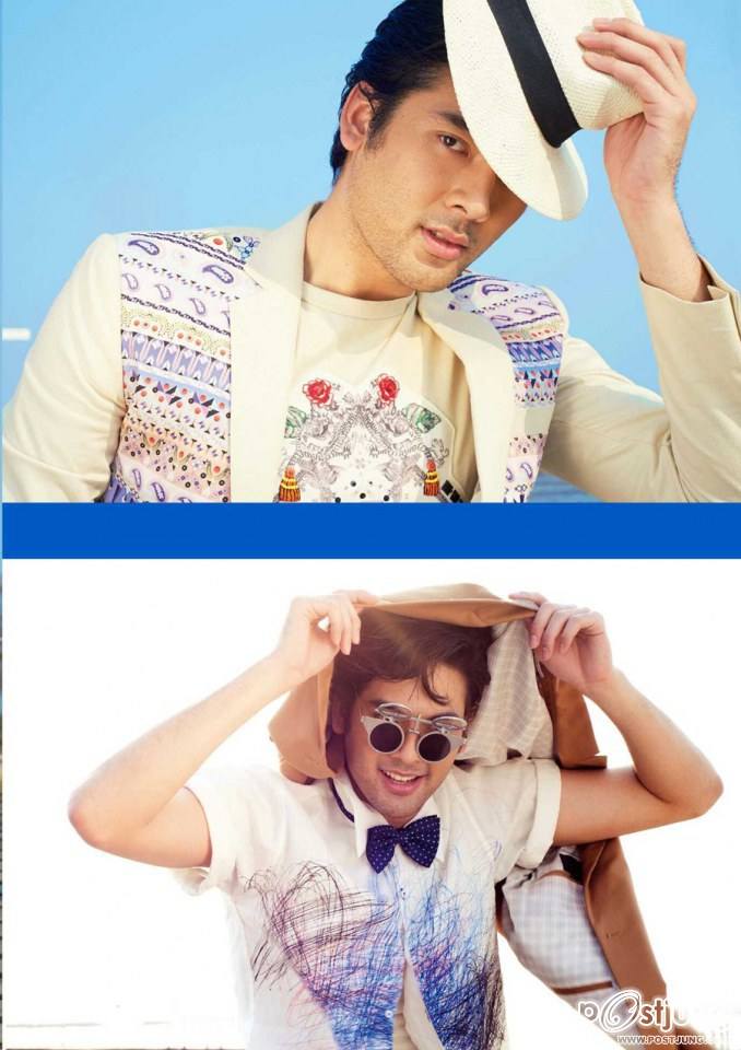 บอม ธนิน & มิ้นต์ ชาลิดา @ ขวัญเรือน vol.45 no.1018 April 2014
