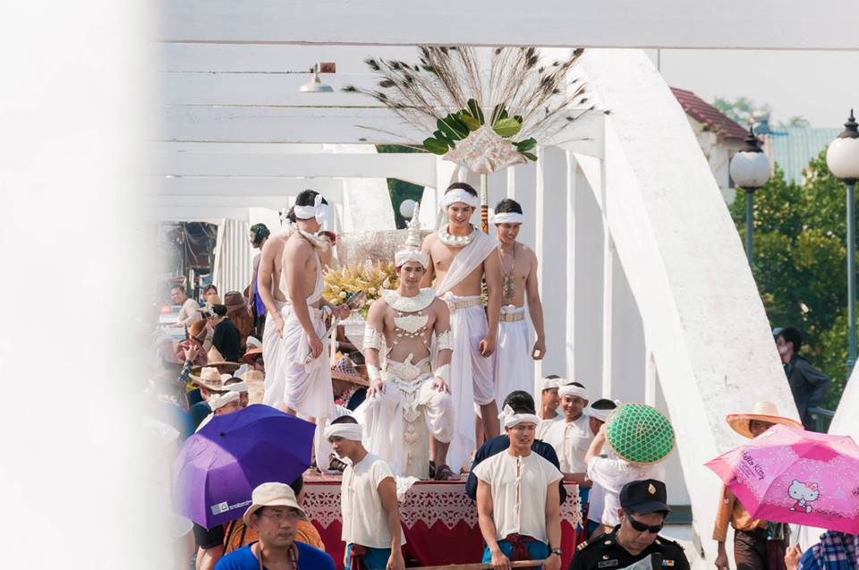 ขบวนแห่งานบุญสลุงหลวง ครั้งที่ 25 ประจำปี 2557 จังหวัดลำปาง