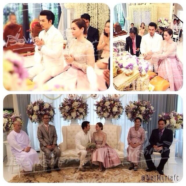 กริ๊ดด ในที่สุด พี่ อั้ม กับ พี่ นัท ก็ แต่งงานกันสักที