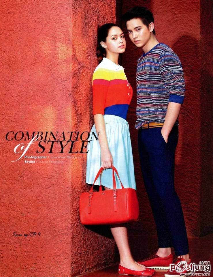 เจมส์ จิรายุ & แพทริเซีย ธัญชนก กู๊ด @ เปรียว vol.33 no.716 April 2014