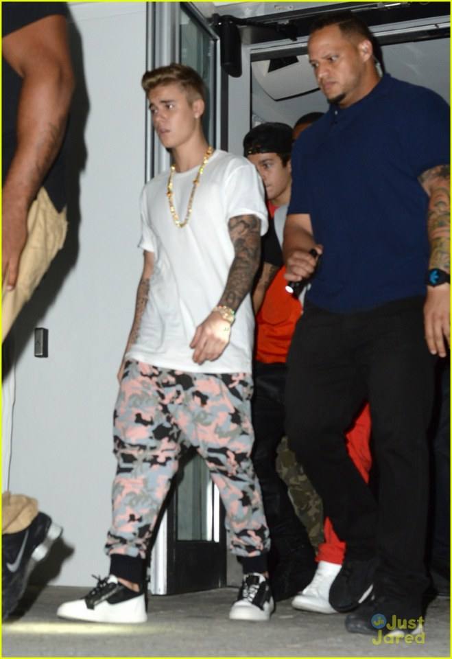 Austin Mahone with Justin Bieber!