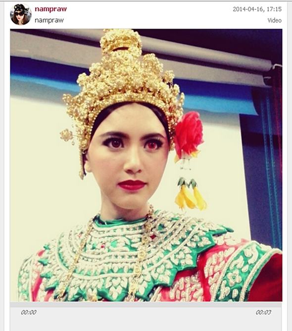 ฟิตติ้ง ''นางชฎา''  ใหม่ ดาวิกา  แต่งแบบนี้ น่ากลัวมากก หลอนมาก