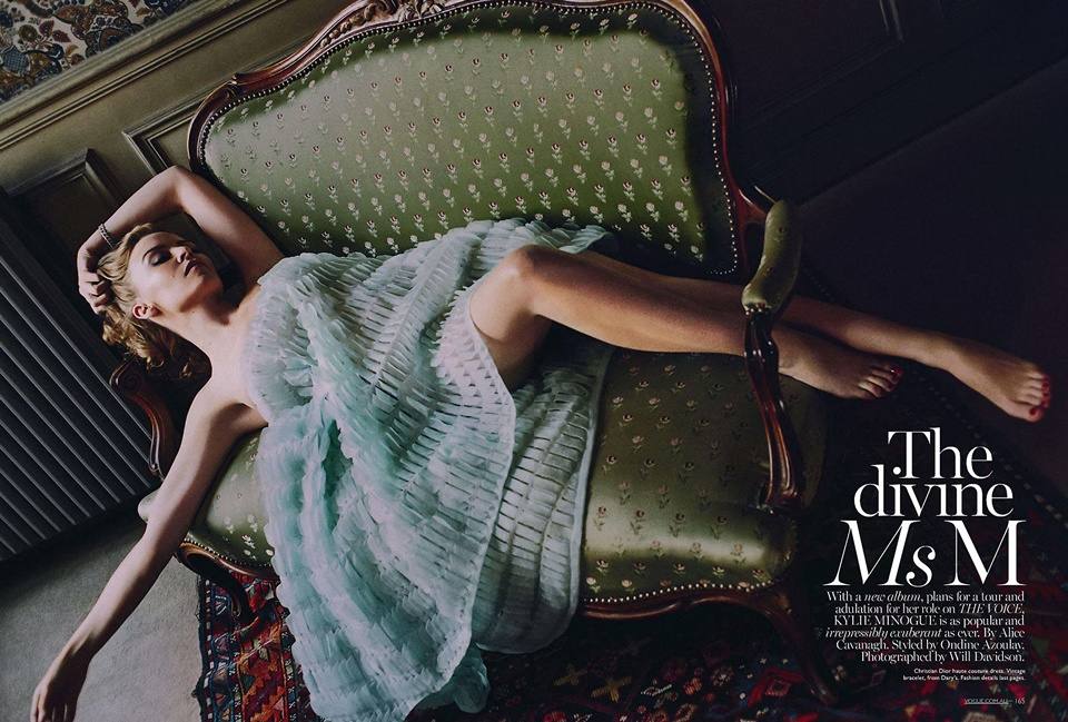 Kylie Minogue @ Vogue Australia May 2014