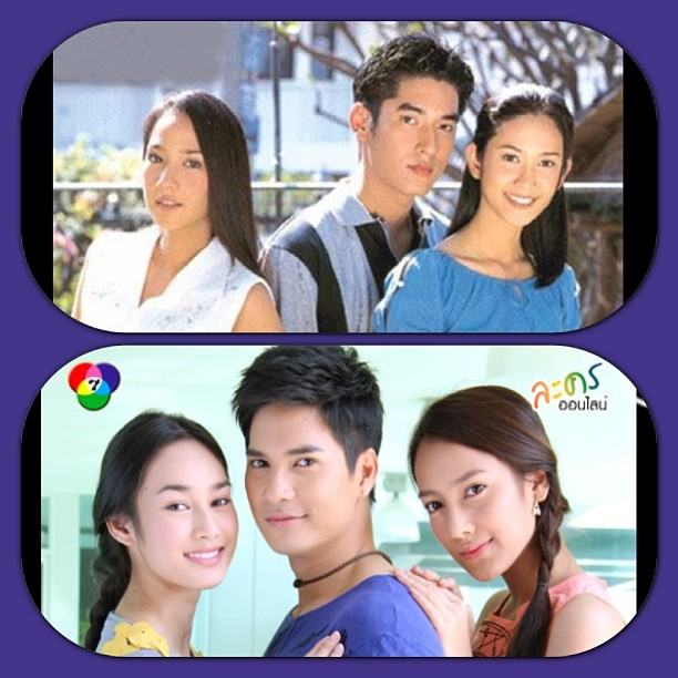 vee_weraparp ละคร "คมพยาบาท" เวอร์ชั่นแรก10กว่าปีที่แล้วนำแสดงโดย @aum_patchrapa @yui_chiranan