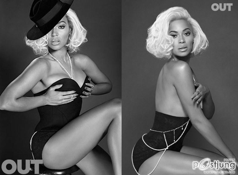 Beyonc&eacute; for Out Magazine