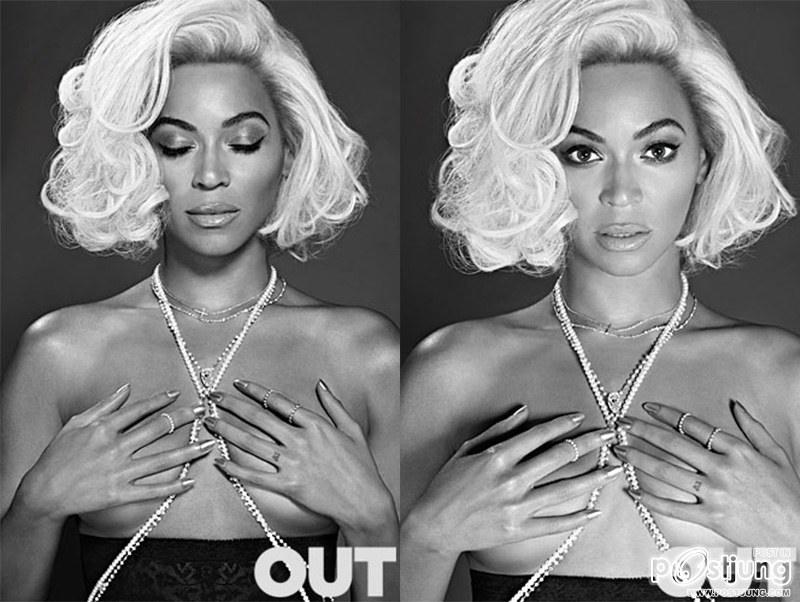 Beyonc&eacute; for Out Magazine