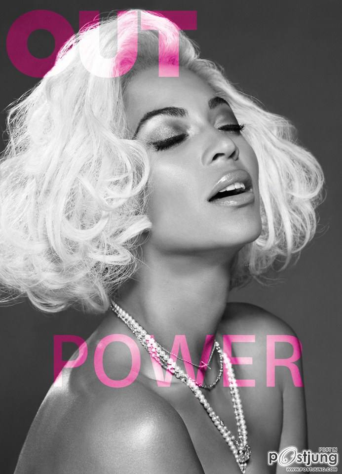 Beyonc&eacute; for Out Magazine