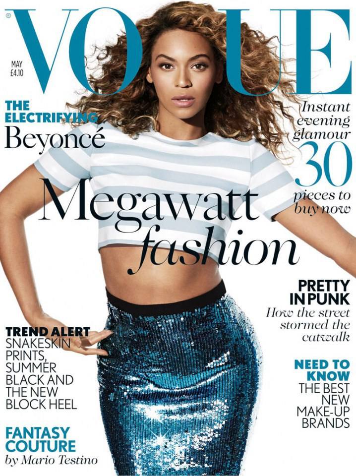 Beyonc&eacute; for British Vogue