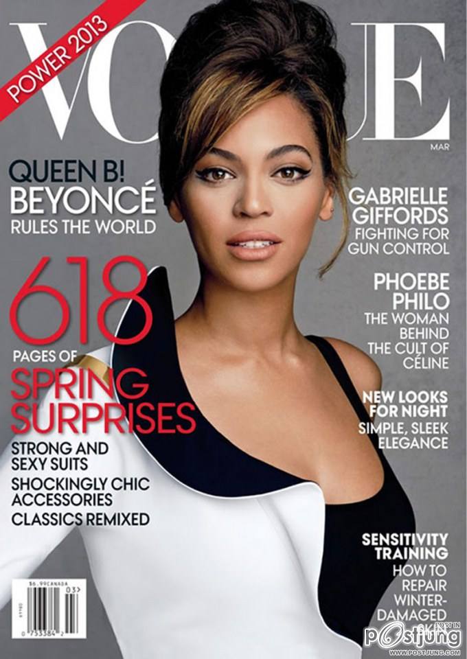 Beyonc&eacute; | US Vogue March 2013