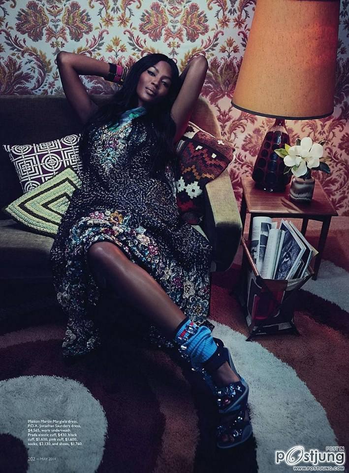 Naomi Campbell for Vogue Australia