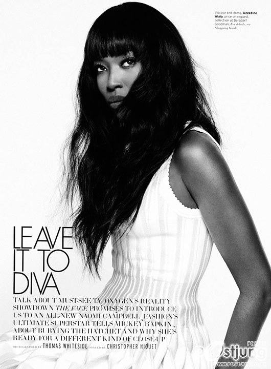 Naomi Campbell | Elle US