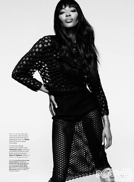 Naomi Campbell | Elle US
