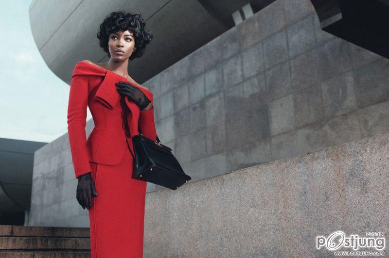 Naomi Campbell for W Magazine