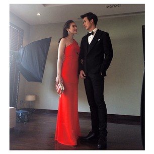 ภาพ.. จุ๋ย กับ พุฒ ในกองละคร ฝันเฟื่อง