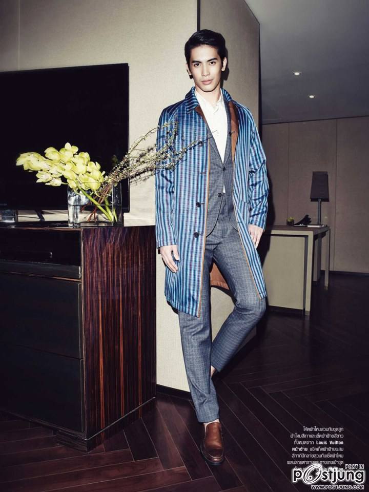 สน ยุกต์ @ Harper's Bazaar Men Thailand S/S 2014