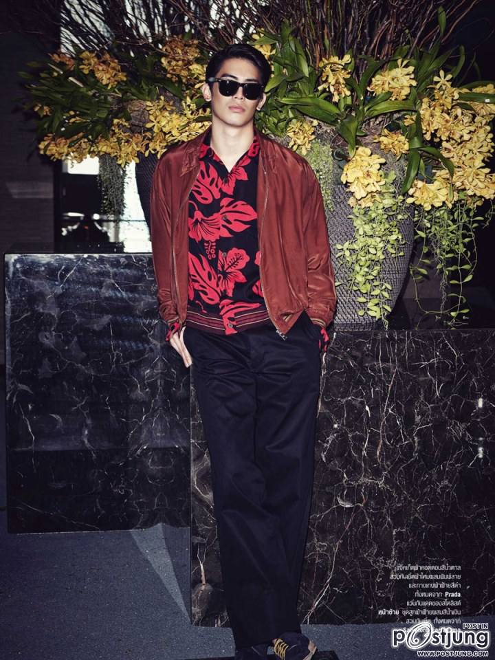 สน ยุกต์ @ Harper's Bazaar Men Thailand S/S 2014