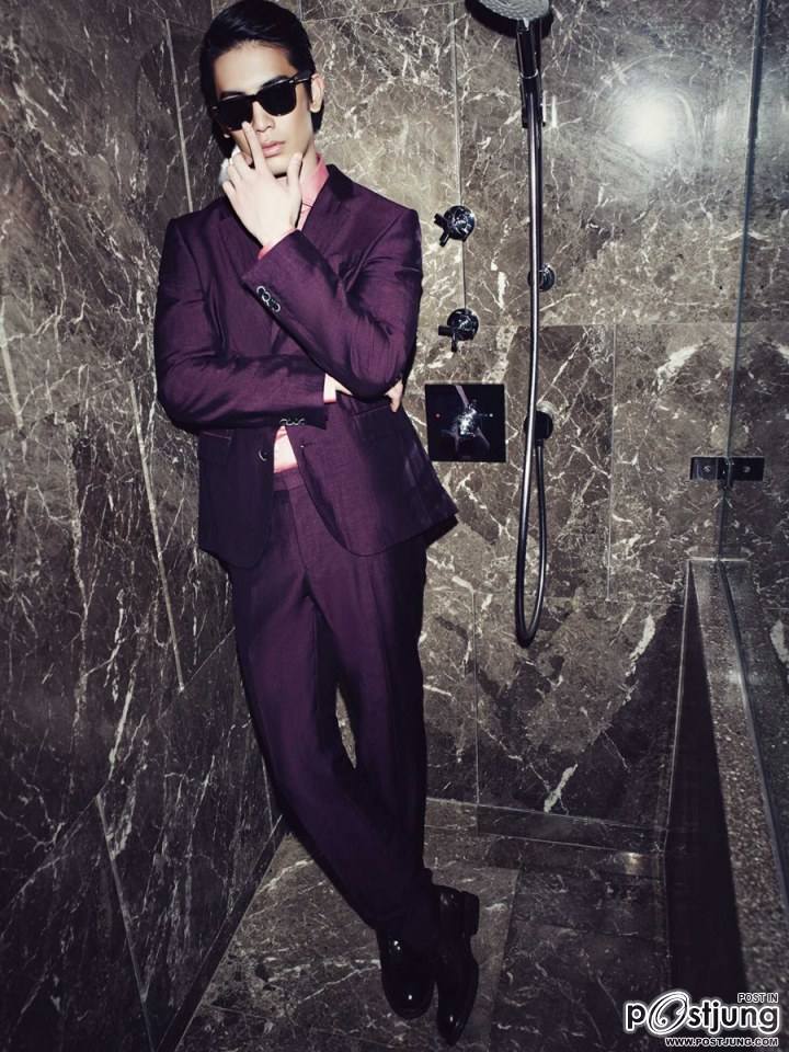 สน ยุกต์ @ Harper's Bazaar Men Thailand S/S 2014