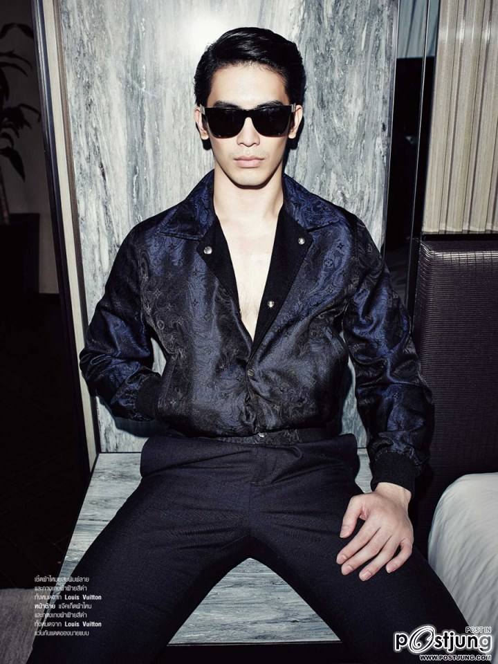สน ยุกต์ @ Harper's Bazaar Men Thailand S/S 2014