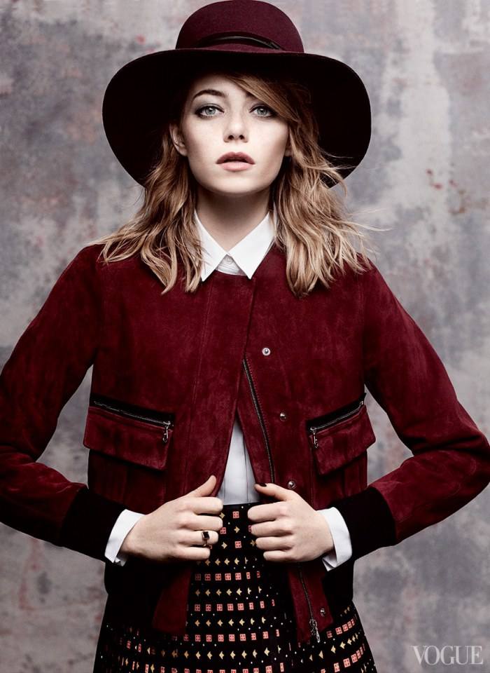 Emma Stone @ Vogue US May 2014
