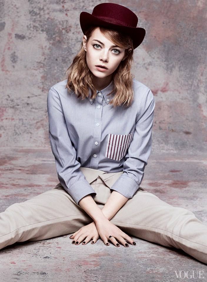 Emma Stone @ Vogue US May 2014