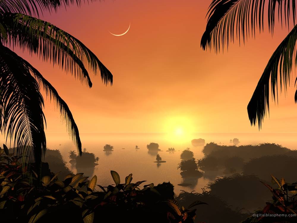 ธรรมชาติยามเย็น วิว ทิวทัศน์ - No.6