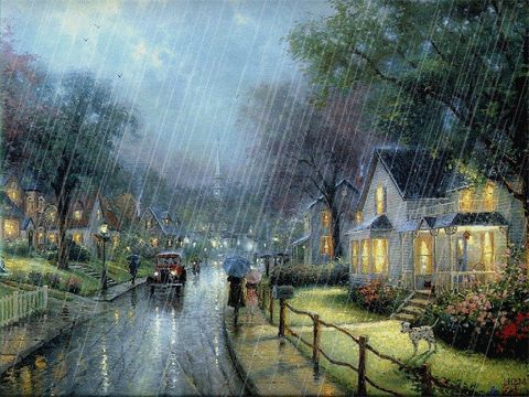 รูปฝนตก กริตเตอร์คอมเมนท์ น่ารักๆ No.2