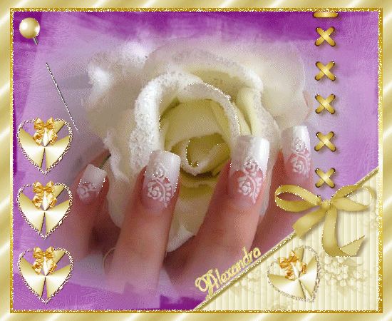 ดอกกุหลาบ ดอกไม้สวยๆ กริตเตอร์ น่ารักๆ No.2