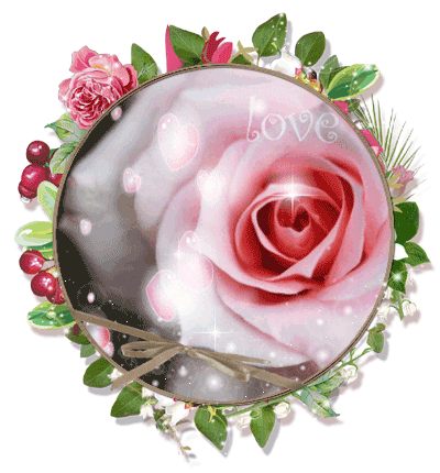 ดอกกุหลาบ ดอกไม้สวยๆ กริตเตอร์ น่ารักๆ No.3