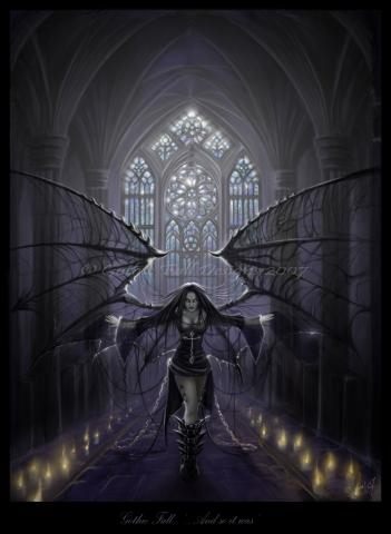 Angel-Evil Dark Art - No.2