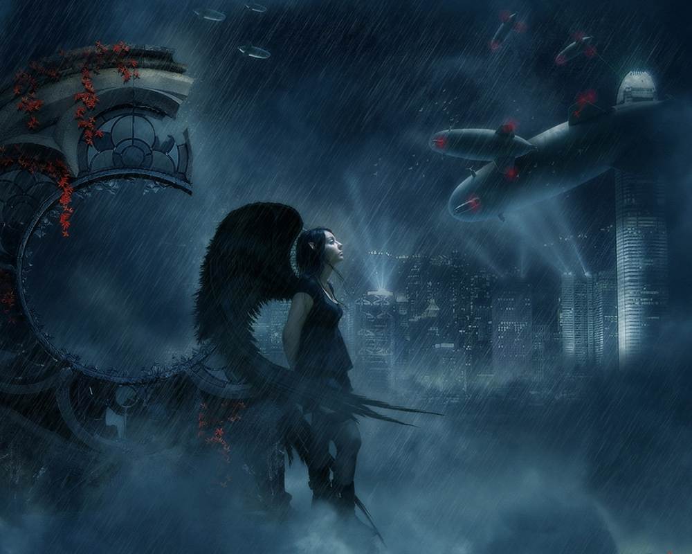 Angel-Evil Dark Art - No.4