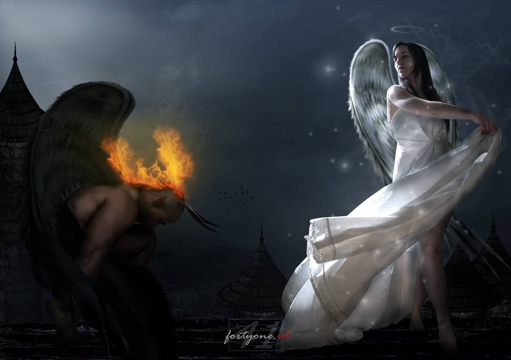 Angel-Evil Dark Art - No.6