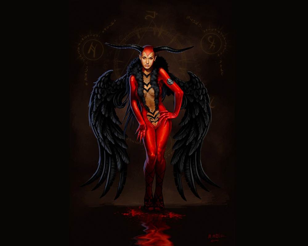 Angel-Evil Dark Art - No.7