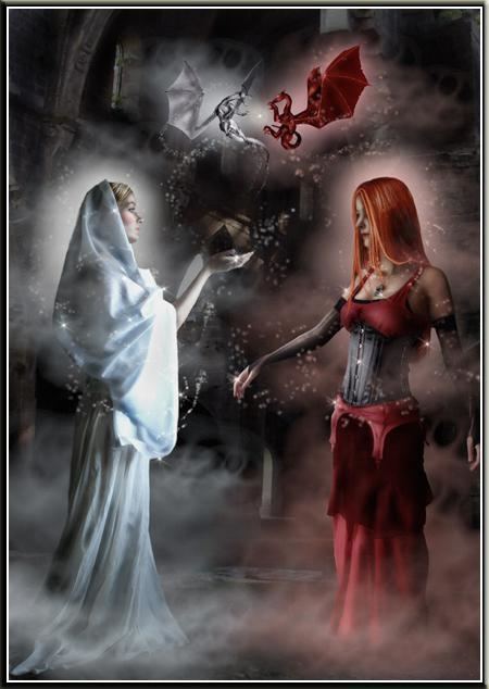 Angel-Evil Dark Art - No.8