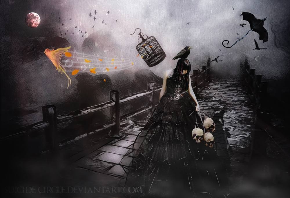 Angel-Evil Dark Art - No.8