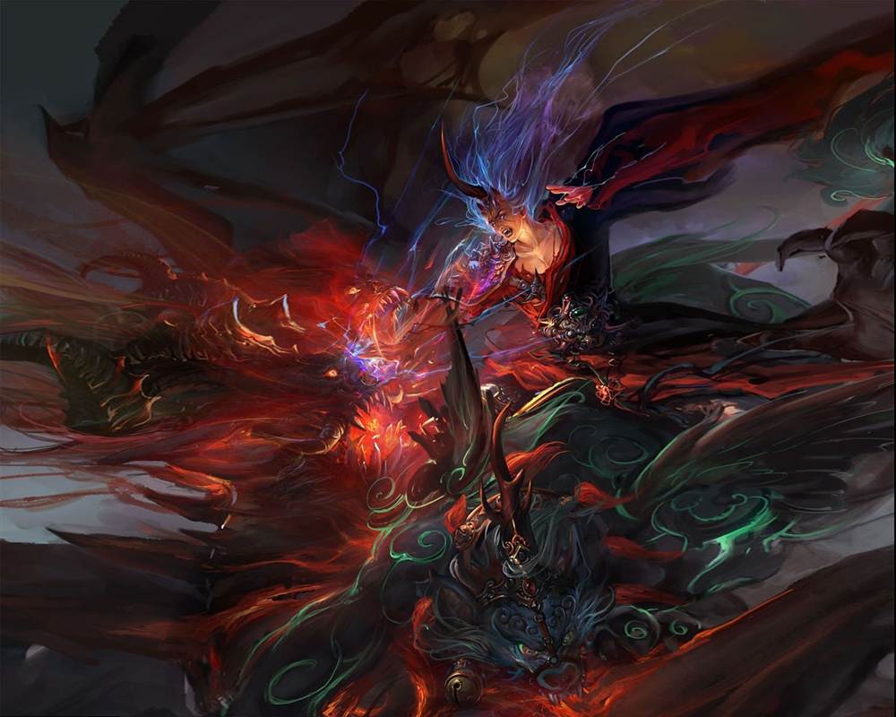 Angel-Evil Dark Art - No.8