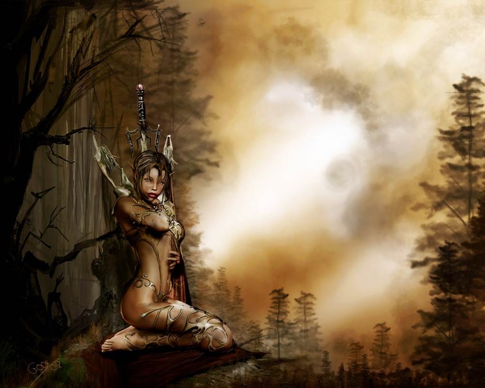 Angel-Evil Dark Art - No.9