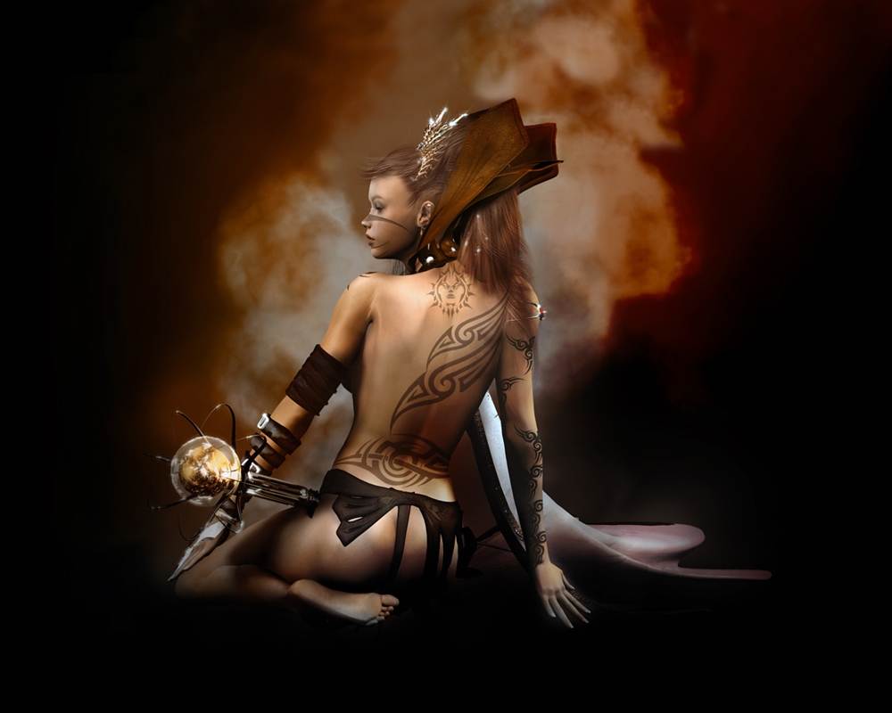 Angel-Evil Dark Art - No.9