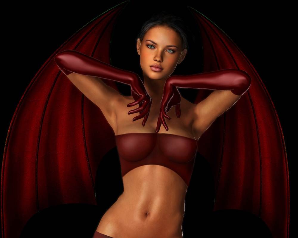 Angel-Evil Dark Art - No.12
