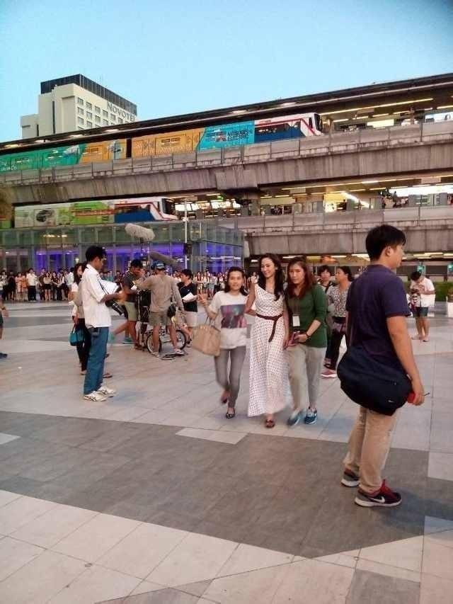 อั้มพัชราภา @กองภาพยนต์ only you