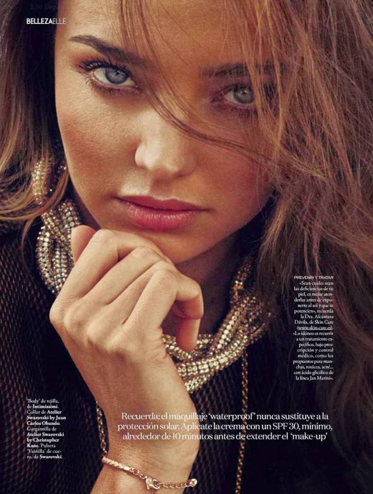 Miranda Kerr @ Elle Spain May 2014