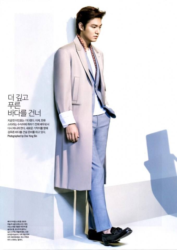 Lee Min Ho @ L&rsquo;Officiel Hommes Korea May 2014