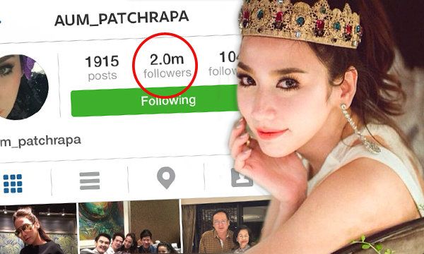 10 อันดับดาราไทยที่ทรงอิทธิพลใน Instagram!!!