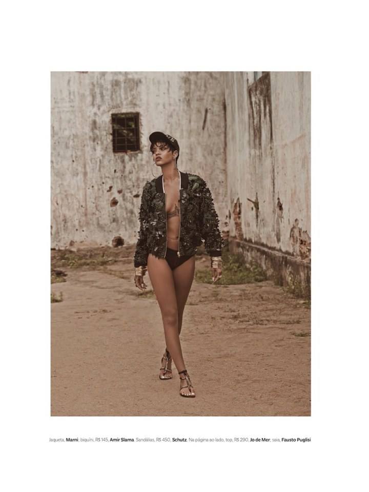 Rihanna @ Vogue Brazil May 2014