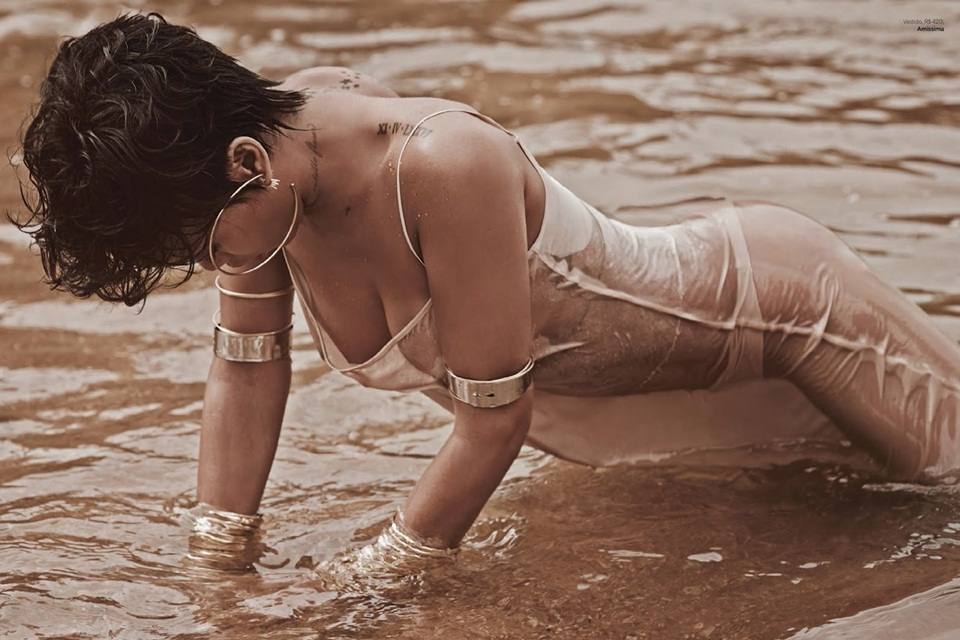 Rihanna @ Vogue Brazil May 2014