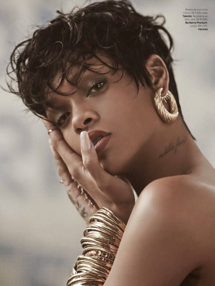 Rihanna @ Vogue Brazil May 2014