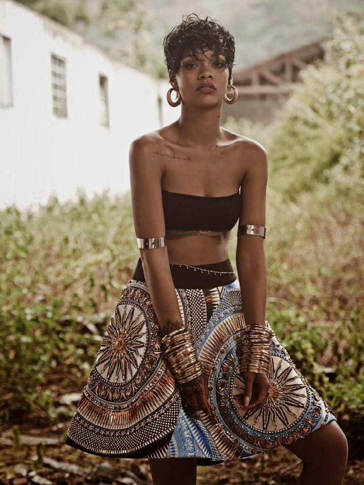 Rihanna @ Vogue Brazil May 2014