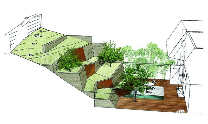 Hilgard Garden by Mary Barensfeld Architecture, California