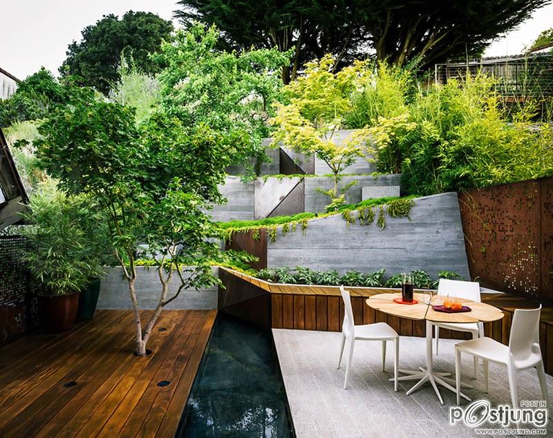 Hilgard Garden by Mary Barensfeld Architecture, California